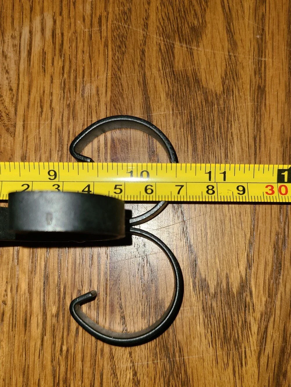 Vintage - Candle Wall Sconce Black Wrought Iron